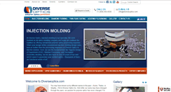 Desktop Screenshot of diverseoptics.com